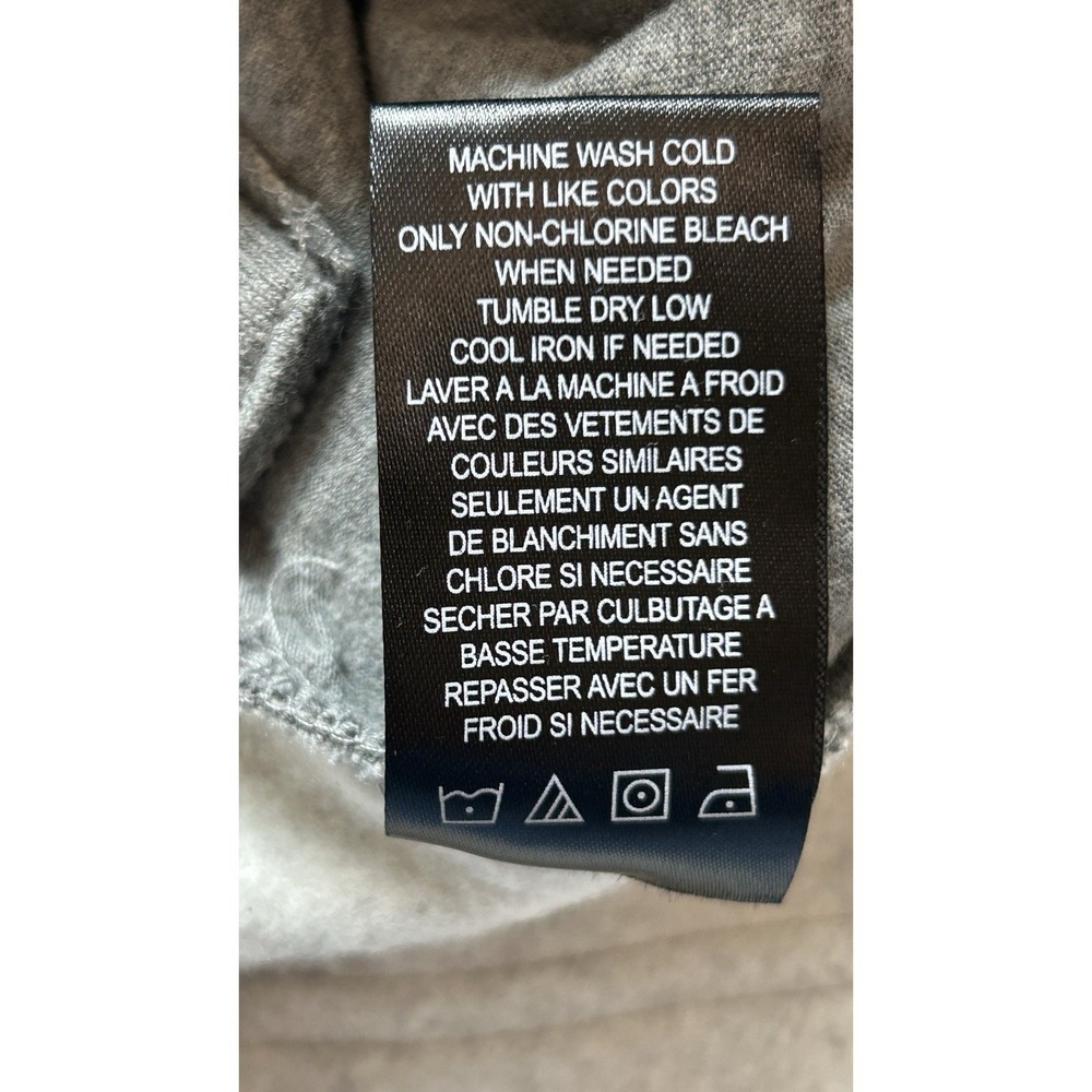 Empyre Men's Bib Overalls Gray Fleece Size M Loungewear Comfy Warm Outdoor - Picture 11 of 12
